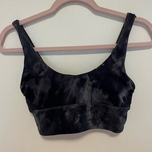 Lululemon Align Bra - black/grey - size 6